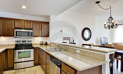 厨房台面板石材最好的选择—花岗岩干净卫生利落